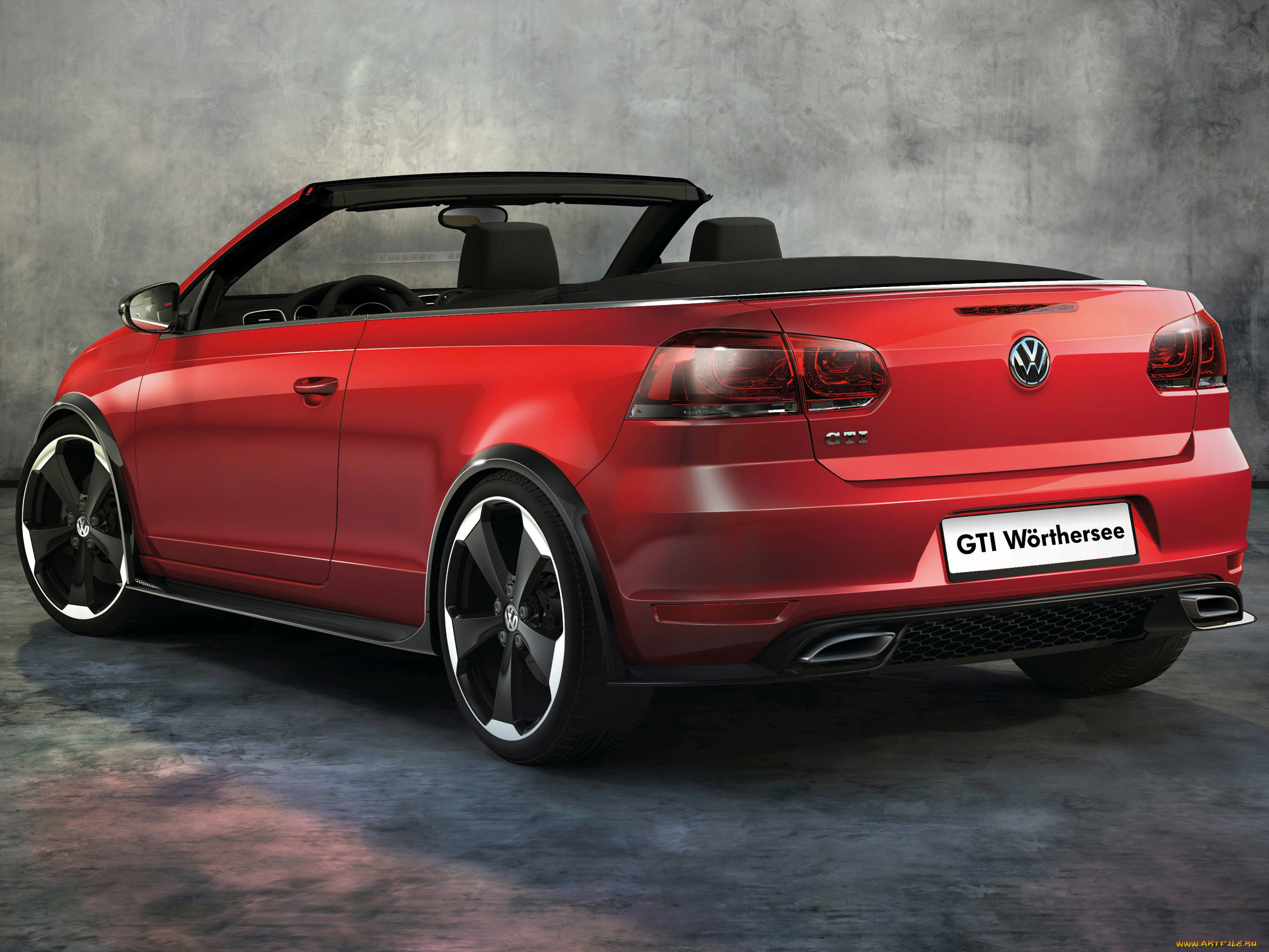 volkswagen, golf, gti, cabrio, concept, 